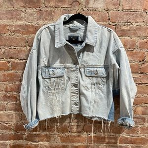 Abercrombie Cropped Denim Jacket